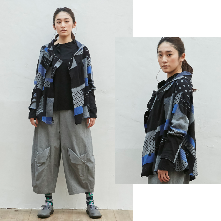 ★お値下げ致しました　美品　慈雨　爽やかロングベスト　刺繍が素敵！ Enjoy Spring!!慈雨のプラスワンアイテム!! | 慈雨 JIU